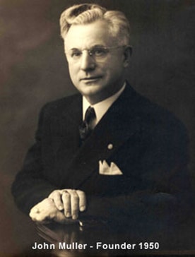 John Muller, Founder 1950
