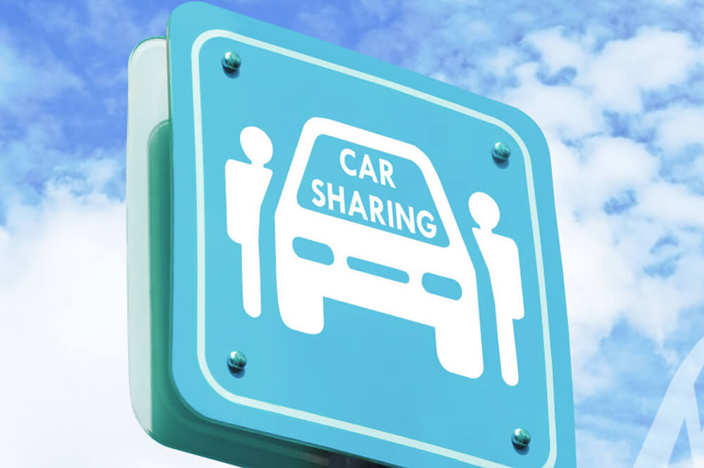 Ride Sharing Sign