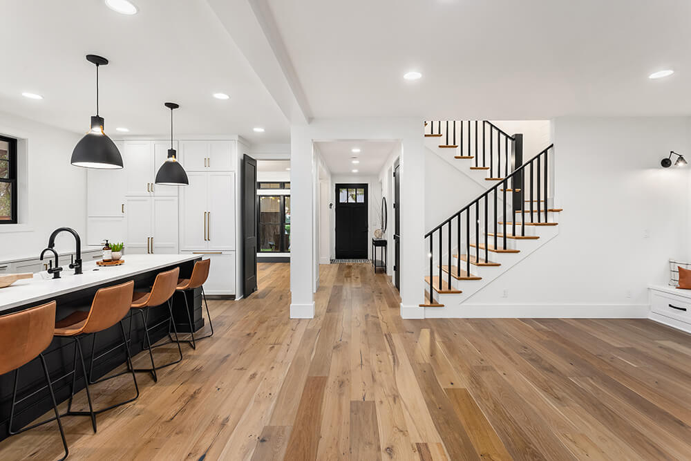 Interior of renovated Hoboken home — homeowners insurance coverage NJ — Muller Insurance