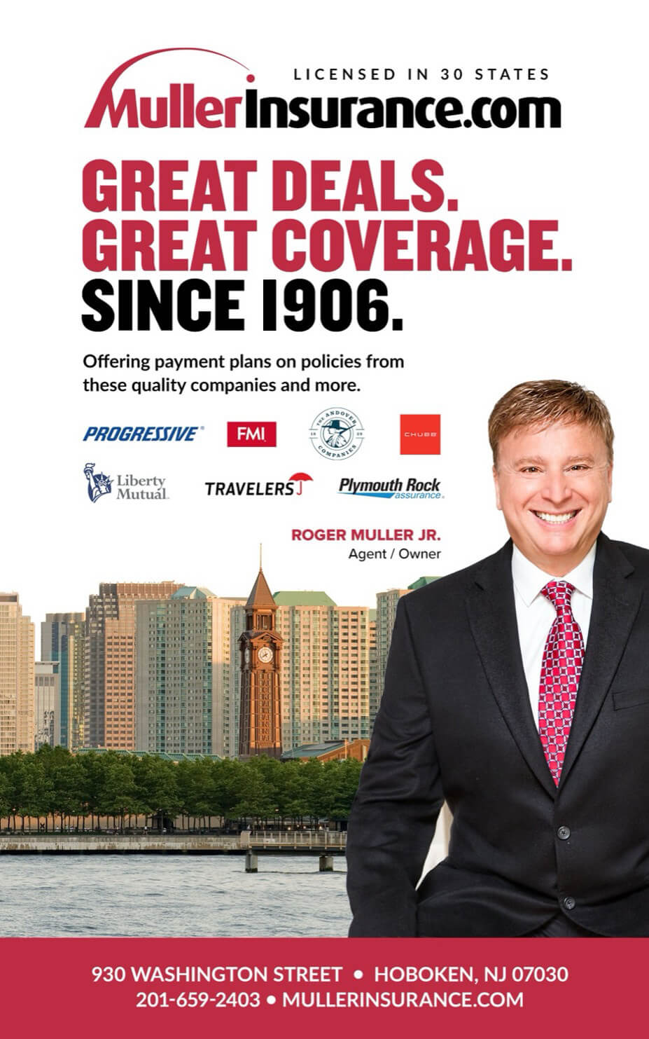Muller Insurance great deals great coverage since 1906 Hoboken NJ