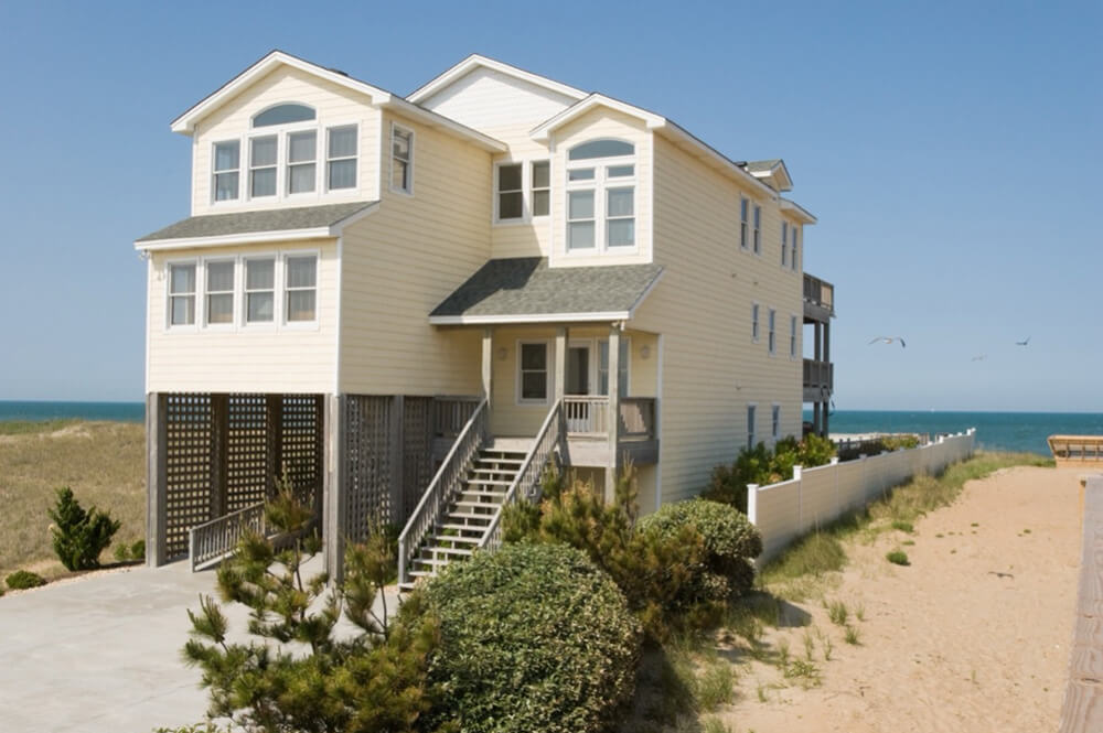 Year round beach house on the waterfront in NJ